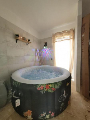 Villa 6 couchages spa privatif, accès direct mer, piscine